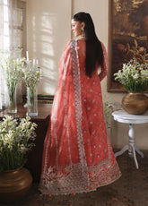 Dastangoi By Afrozeh Embroidered Organza 3 Piece Unstitched Suit AF25DG D-08 SERENIGHT